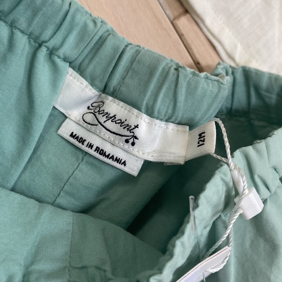 Bonpoint boys white linen dress shirt & cotton pants - Picture 7 of 16